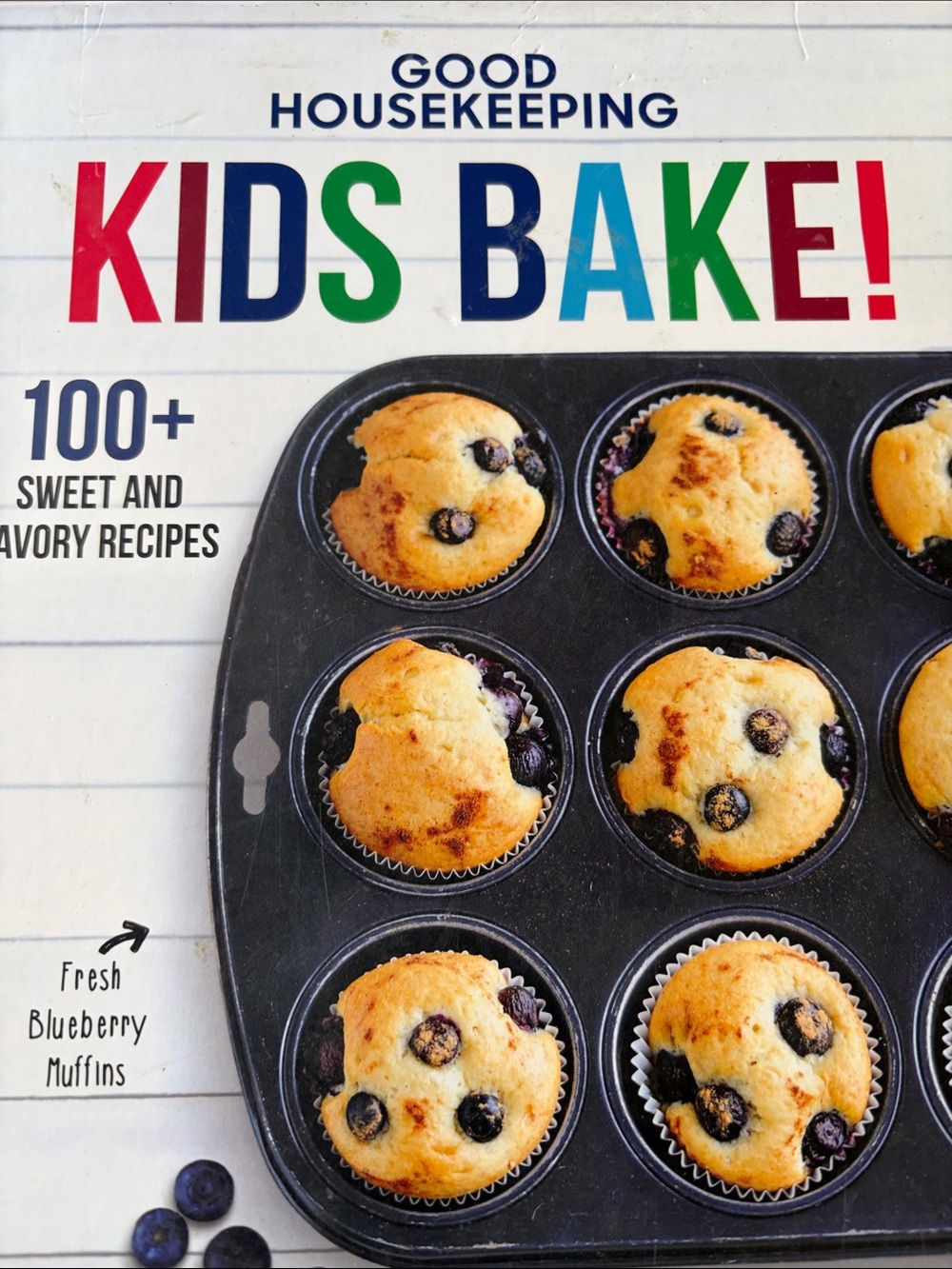 Good Housekeeping Kids Bake! Cookbook - White with Multicolor
